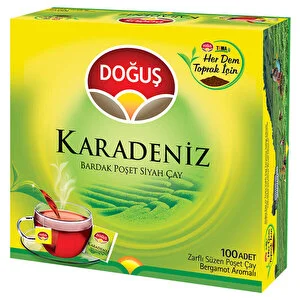 Doğuş Karadeniz Bardak Poşet Çay 100'lü