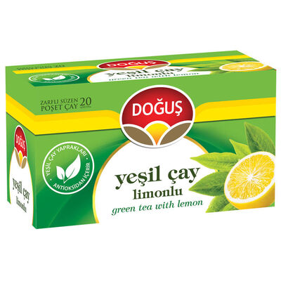 Doğuş Bitki Çayı Yeşil Çay Limonlu 20'Li