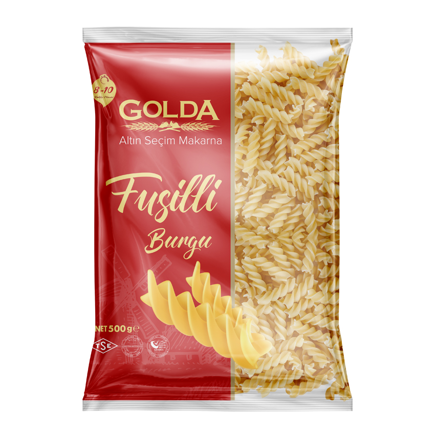 Golda Burgu Makarna 500 Gr.