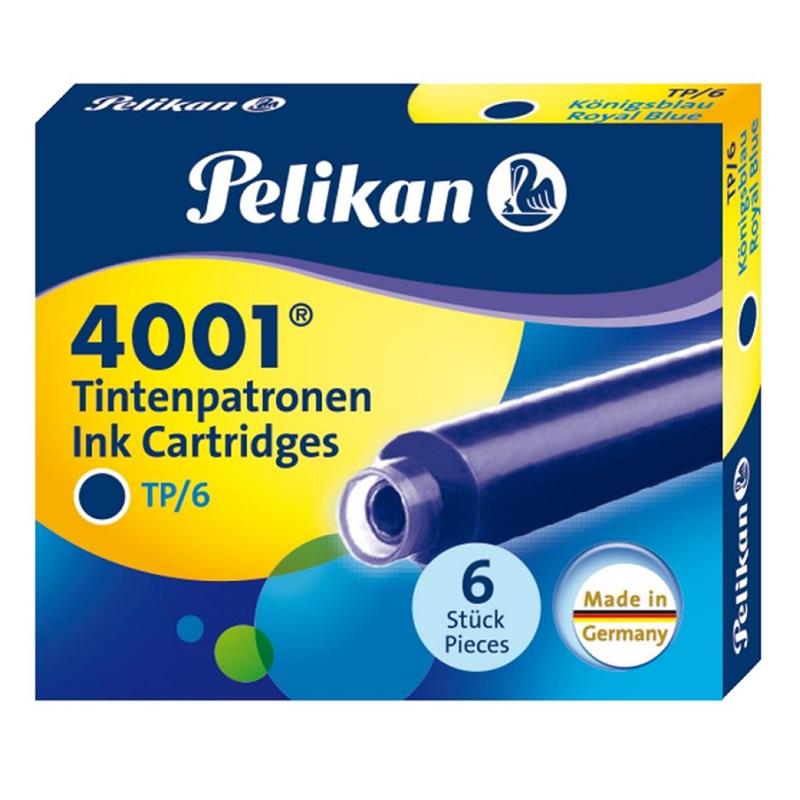 Pelikan Dolma Kalem Tüpü 6 Lı Mavi