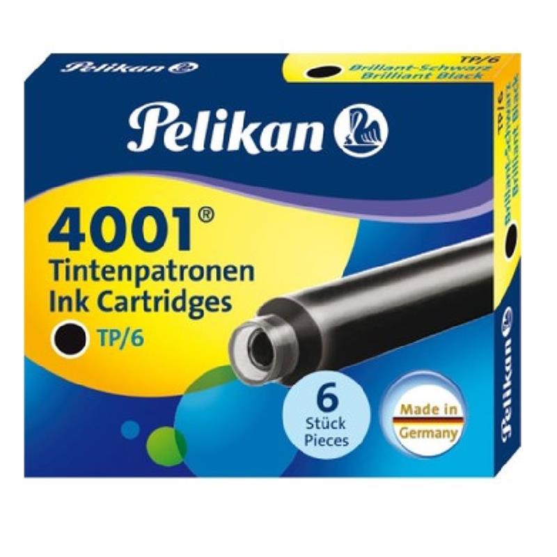 Pelikan Dolma Kalem Tüpü 6 Lı Siyah