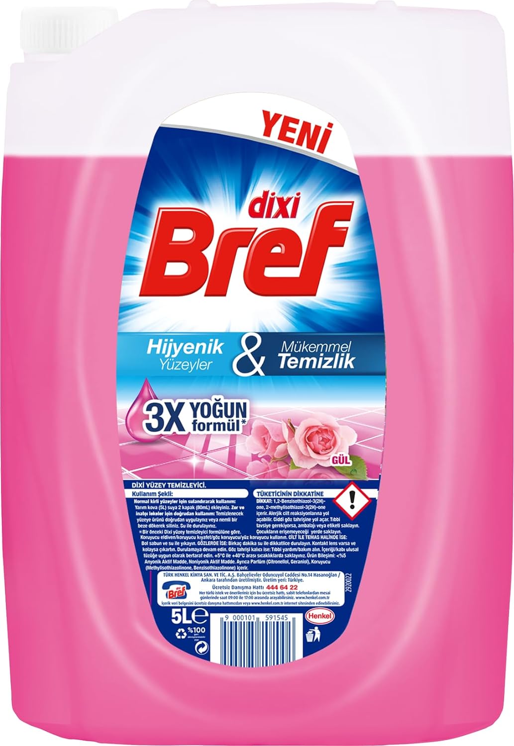 Bref Dixi Yaban Gülü Kokulu 5000 ml