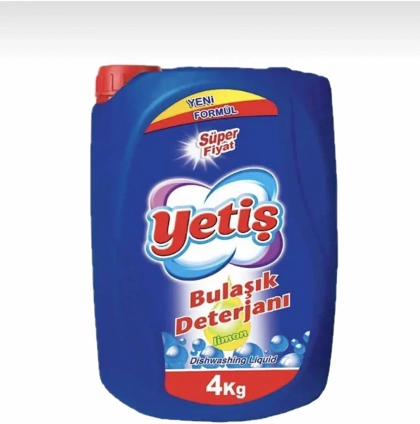  YETIs Yetis 4 Lt. Bulasik Deterjani