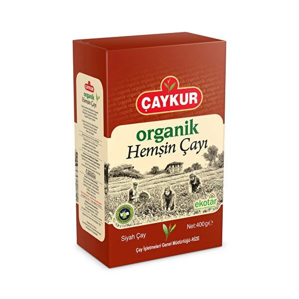 Çaykur Karton Organik Hemşin Çayı 400 gr