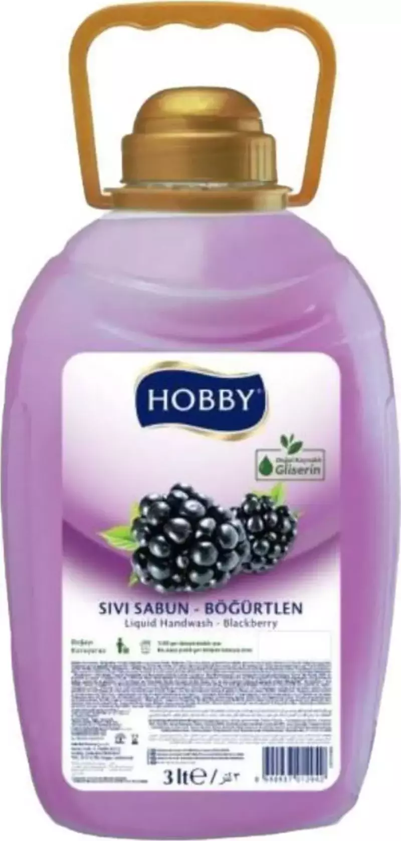 Hobby Sıvı Sabun Böğürtlen 3000 Ml