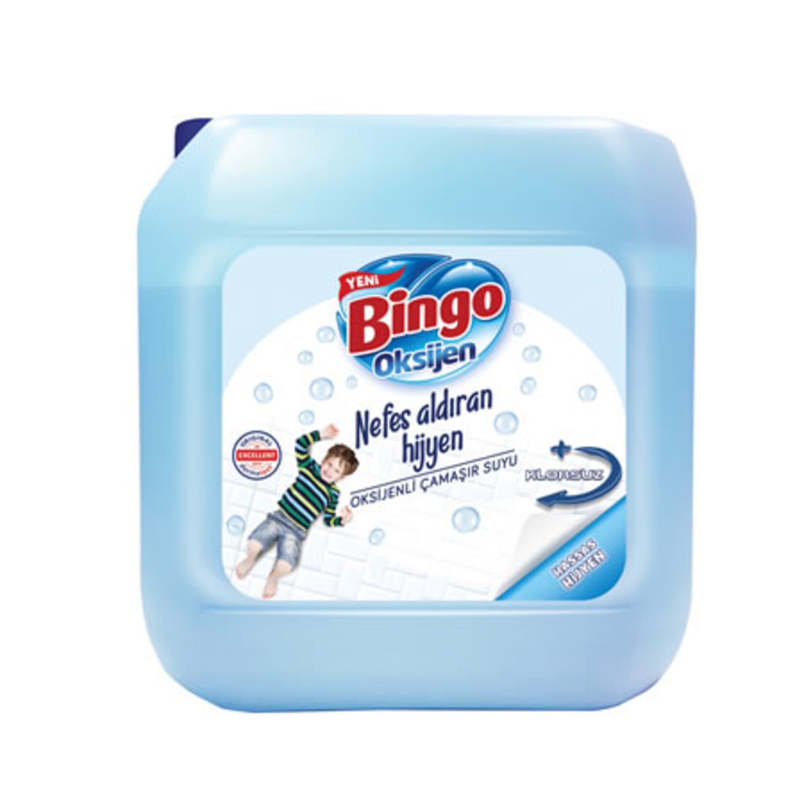 Bingo Oksijen Çamaşır Suyu Limon Kokulu 3.240 Ml