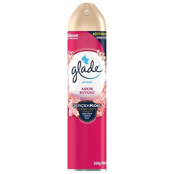 Glade Hava Tazeleyici Aerosol Oda Kokusu Aşkın Büyüsü 300ml