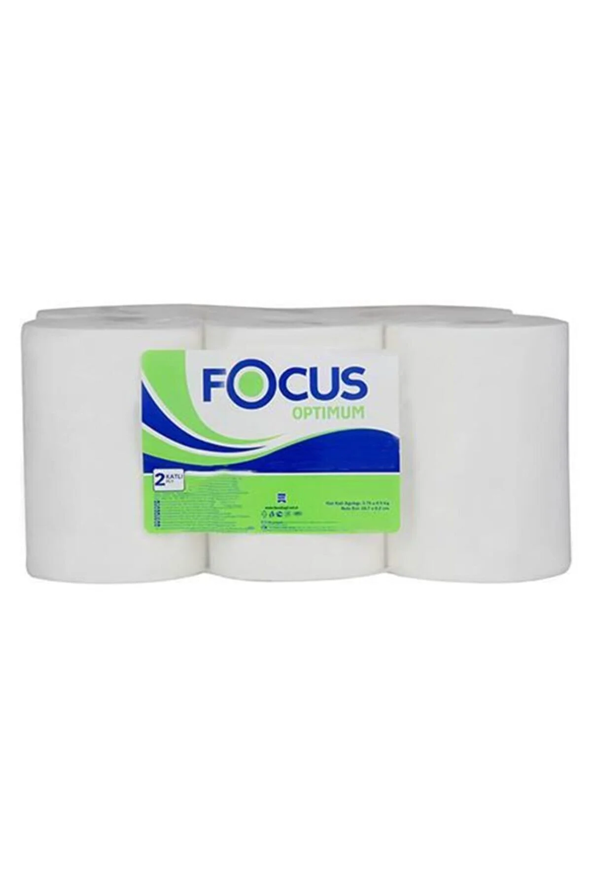 Focus Optimum Hareketli Havlu Jumbo 20,7 cm 60 M 6 Rulo